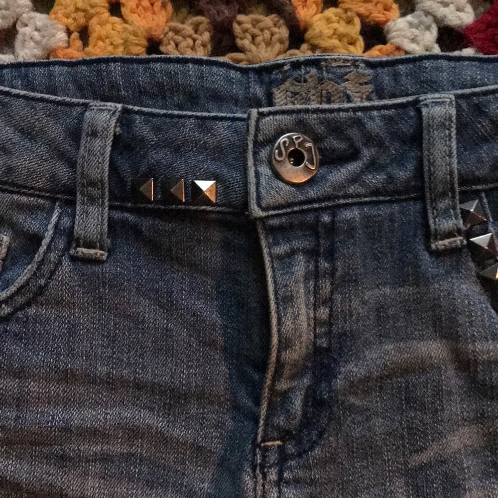 SPJ RHINESTONE SHORTS